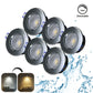 LED Einbaustrahler Dimmbar 240V,7,5W,600-650LM,2800-4000K,IP54,68mm