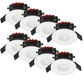 LED Einbaudownlight 60x54 cm, 900 lm, 8W, Farbtemperatur einstellbar 2700K - 6000K