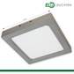 LED Deckenleuchte Beton Grau 2000 Lumen 24 Watt 4000K