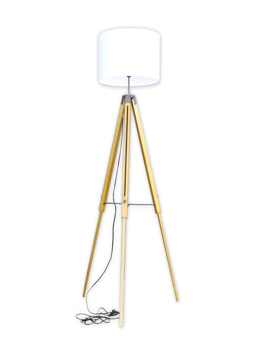 LED Stehleuchte Dreibein Stativ Wohnzimmerlampe