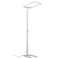 LED Stehlampe Stehleuchte ST Design Grau und Weiß