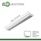LED Rasteranbauleuchte Single-Raster 120cm 1-flammig vorverdrahtet für LED Röhren