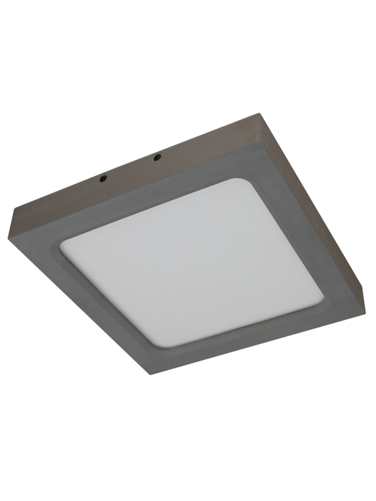 LED Deckenleuchte Beton Grau 2000 Lumen 24 Watt 4000K