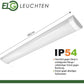 LED Aufbauleuchte 120cm 2 - flammig vorverdrahtet für LED Röhren - ELG Leuchten