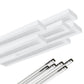 LED Aufbauleuchte 150cm 1 - flammig Mikroprismatische Abdeckung Vorverdrahtet für LED Röhren - ELG Leuchten