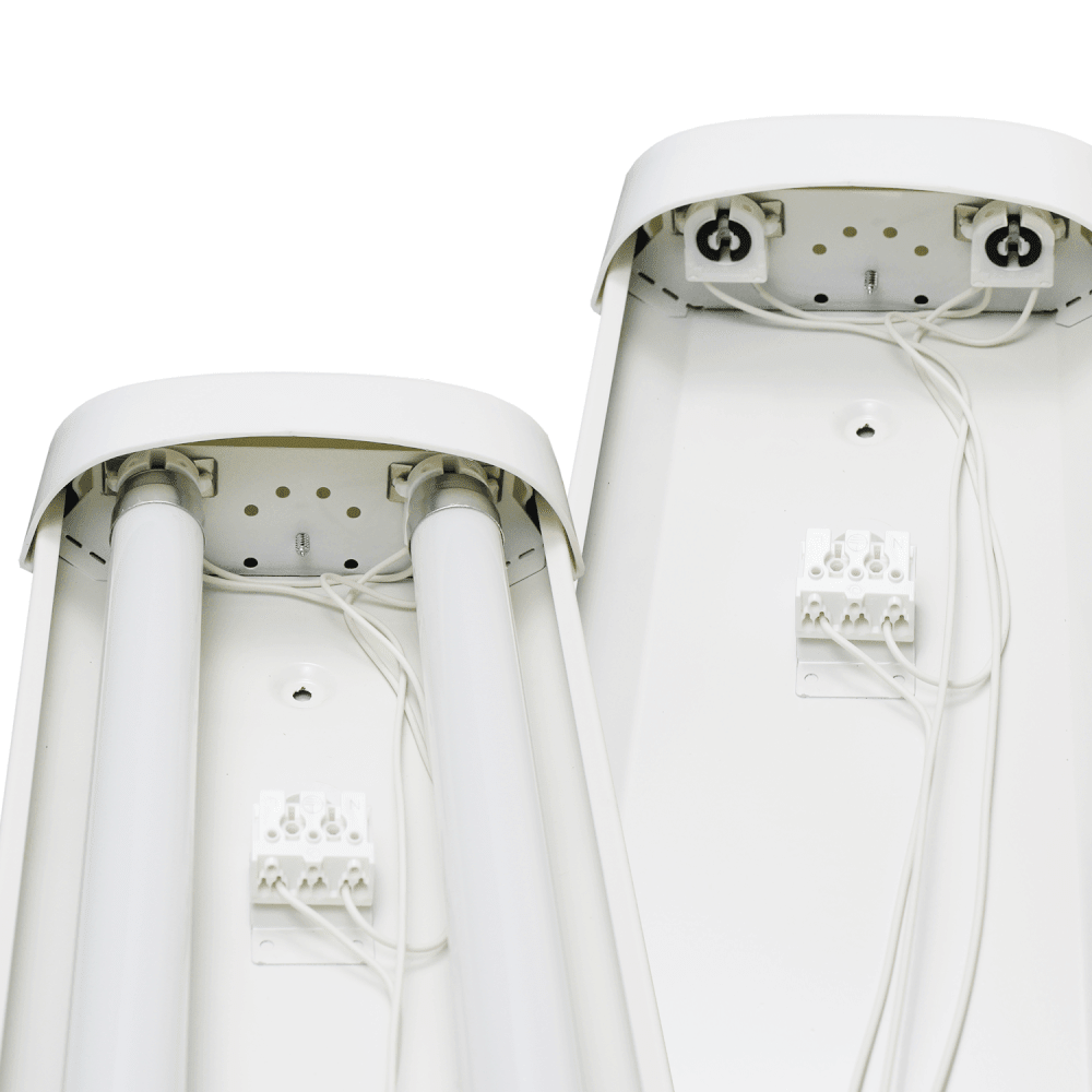 LED Aufbauleuchte 150cm 2 - flammig vorverdrahtet für LED Röhren - ELG Leuchten