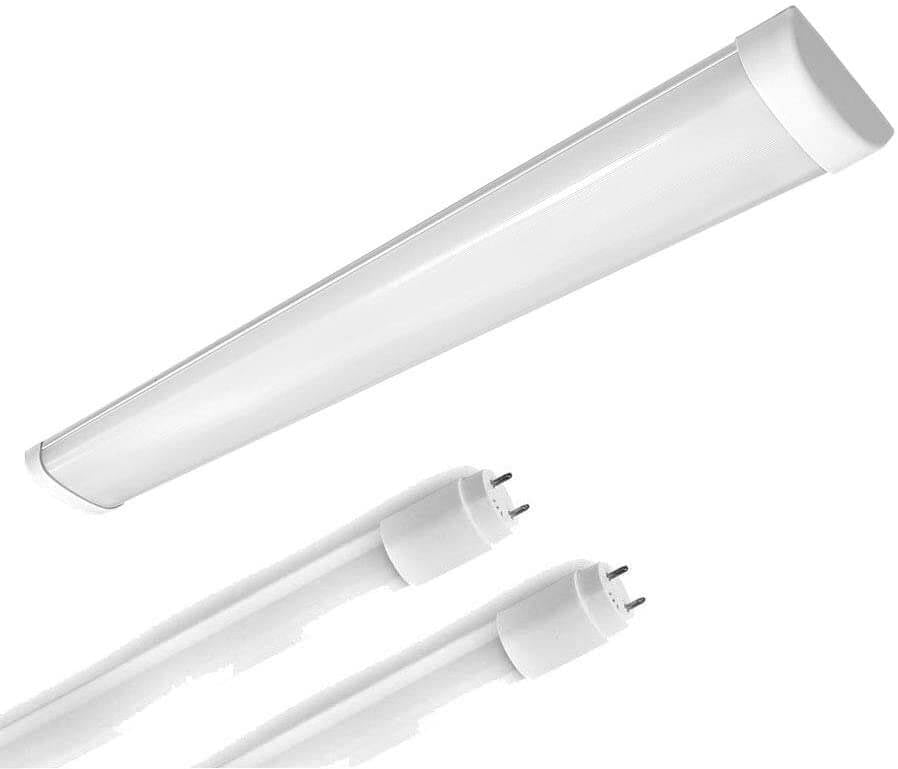 LED Aufbauleuchte 150cm 2 - flammig vorverdrahtet für LED Röhren - ELG Leuchten