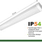 LED Aufbauleuchte 60cm 2 - flammig vorverdrahtet für LED Röhren - ELG Leuchten
