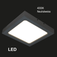 LED Deckenleuchte Beton Grau 2000 Lumen 24 Watt 4000K - ELG Leuchten