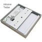 LED Deckenleuchte Beton Grau 2000 Lumen 24 Watt 4000K - ELG Leuchten