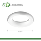 LED Deckenleuchte Rund 35 Watt 2900lm 3000K Design Leuchte Modern Dekorativ - ELG Leuchten