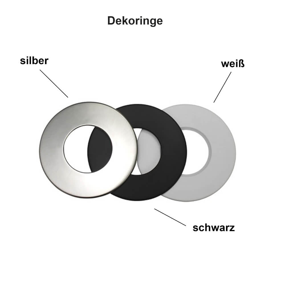 LED Einbaudownlight 60x54 cm, 900 lm, 8W, Farbtemperatur einstellbar 2700K - 6000K - ELG Leuchten