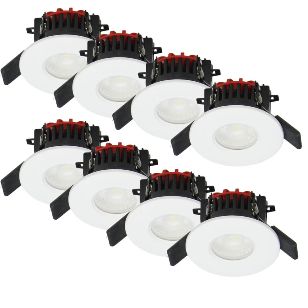 LED Einbaudownlight 60x54 cm, 900 lm, 8W, Farbtemperatur einstellbar 2700K - 6000K - ELG Leuchten