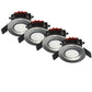 LED Einbaudownlight 60x54 cm, 900 lm, 8W, Farbtemperatur einstellbar 2700K - 6000K - ELG Leuchten
