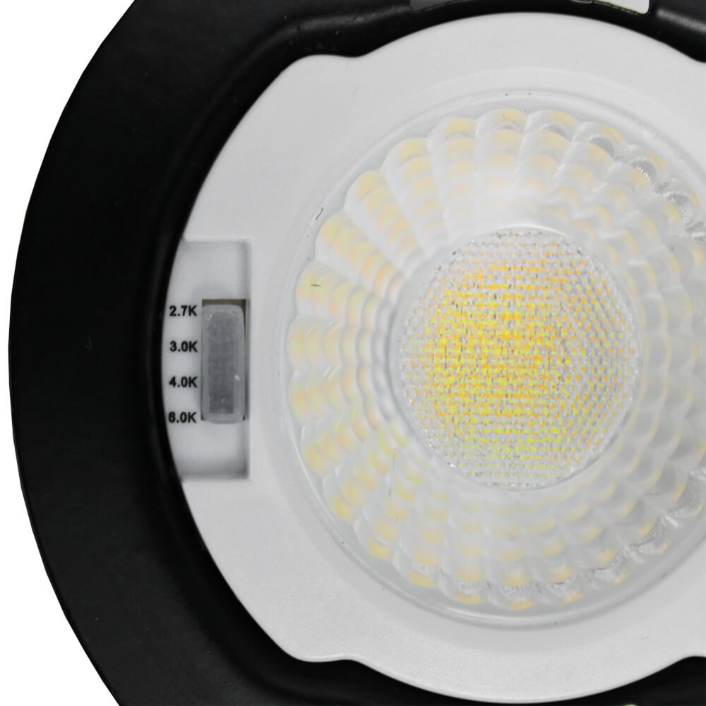 LED Einbaudownlight 60x54 cm, 900 lm, 8W, Farbtemperatur einstellbar 2700K - 6000K - ELG Leuchten