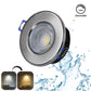 LED Einbaustrahler Dimmbar 240V,7,5W,600 - 650LM,2800 - 4000K,IP54,68mm - ELG Leuchten