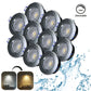 LED Einbaustrahler Dimmbar 240V,7,5W,600 - 650LM,2800 - 4000K,IP54,68mm - ELG Leuchten
