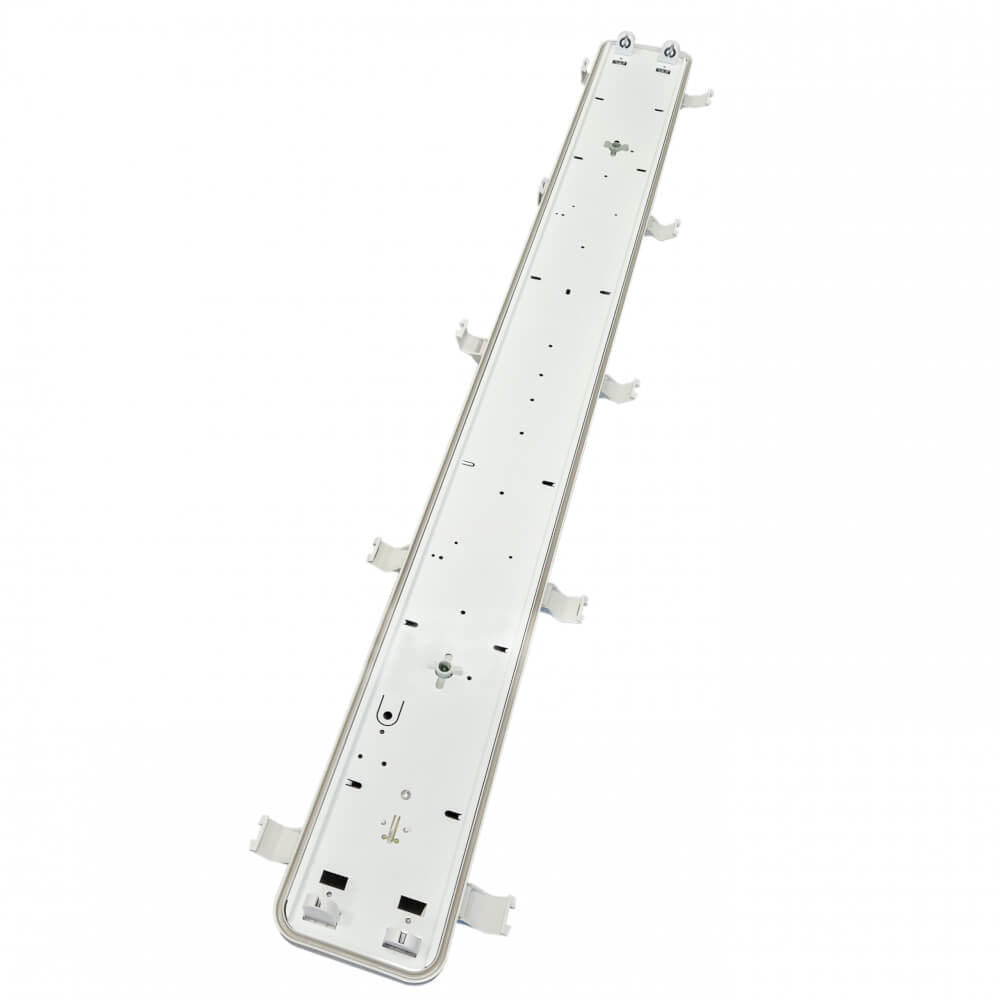 LED Feuchtraumleichte 120cm 2 - flm. vorverdrahtet für LED Röhren - ELG Leuchten