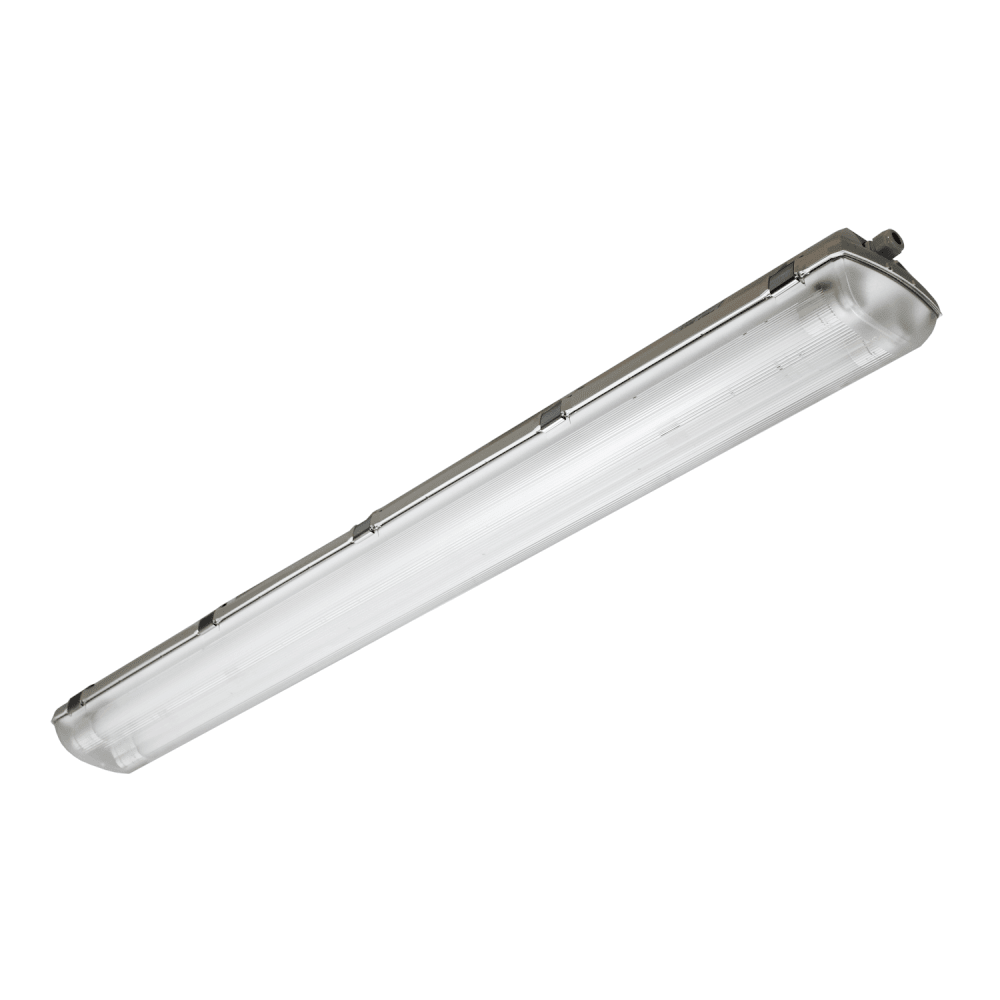 LED Feuchtraumleuchte 120cm 2 - flammig vorverdrahtet für LED Röhren - ELG Leuchten