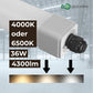 LED Feuchtraumleuchte 120cm 4000K oder 6500K 36W 4300lm IP66 - ELG Leuchten