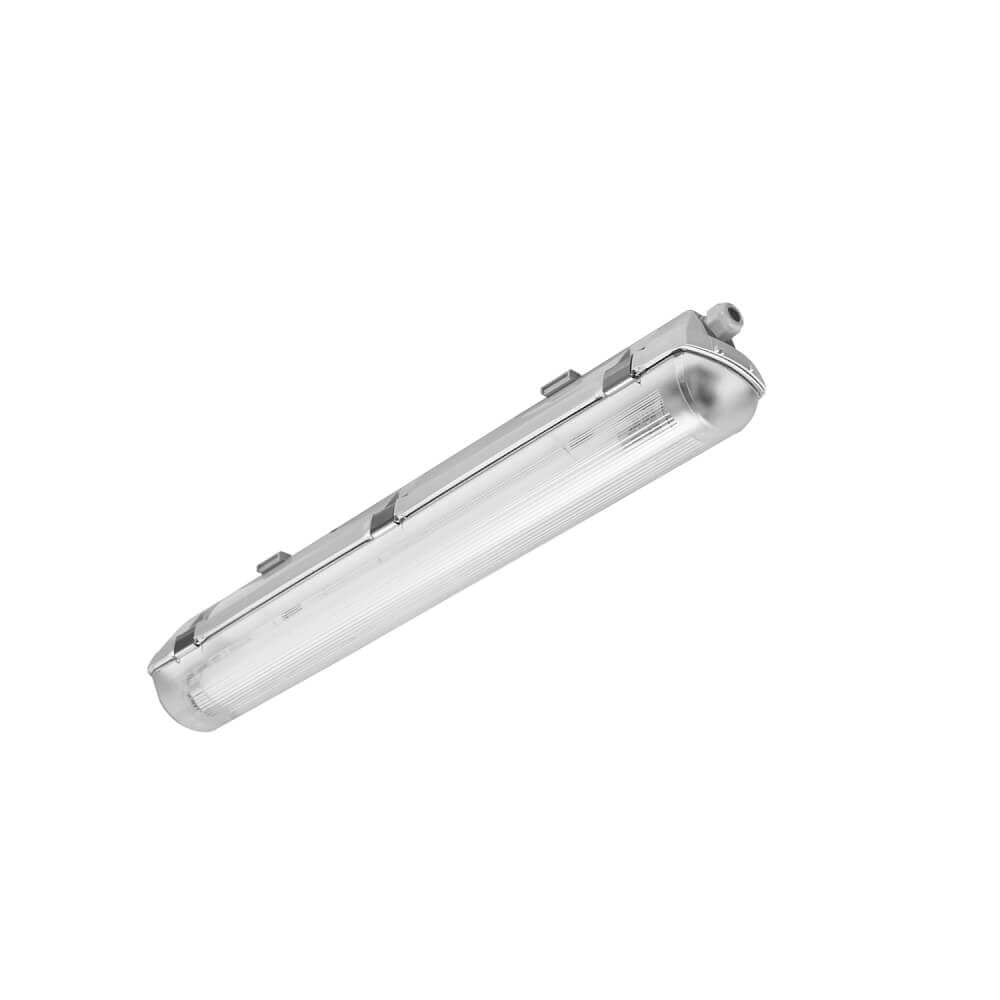 LED Feuchtraumleuchte 60cm 1 - flammig vorverdrahtet für LED Röhren - ELG Leuchten