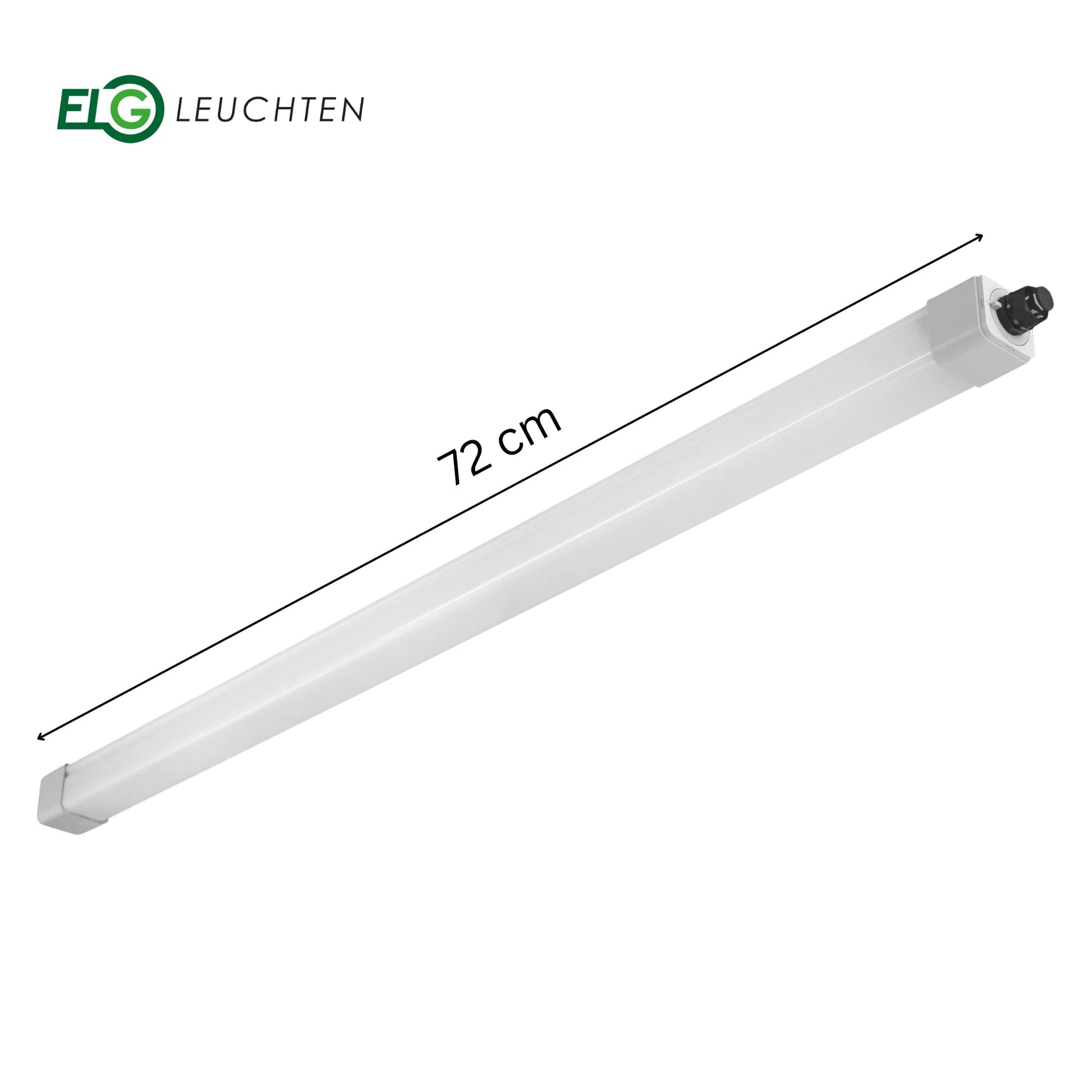LED Feuchtraumleuchte 60cm 4000K oder 6500K 19W 1800lm IP66 - ELG Leuchten
