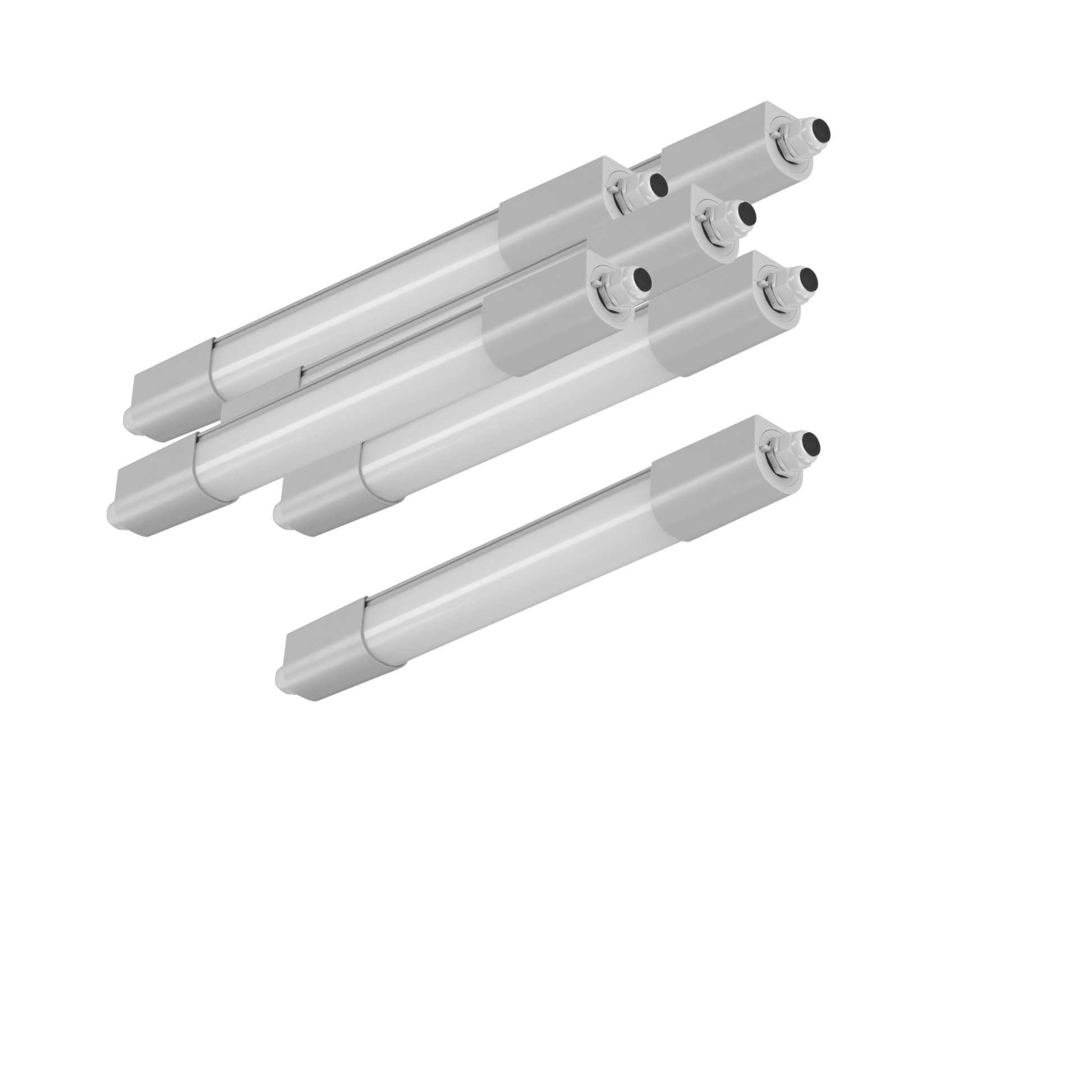 LED Feuchtraumleuchte 60cm 4000K und 6500K 17W 2200lm IP66 wasserfest - ELG Leuchten