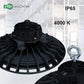 LED Hallentiefstrahler Anthrazit 85 - 150W CRI>80 4000K max. 21070lm IP65 inkl. Treiber - ELG Leuchten