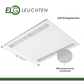 LED Panel, Einlegeleuchte, 36 Watt , 3000K, Micropris. Abdeckung 3000K - ELG Leuchten