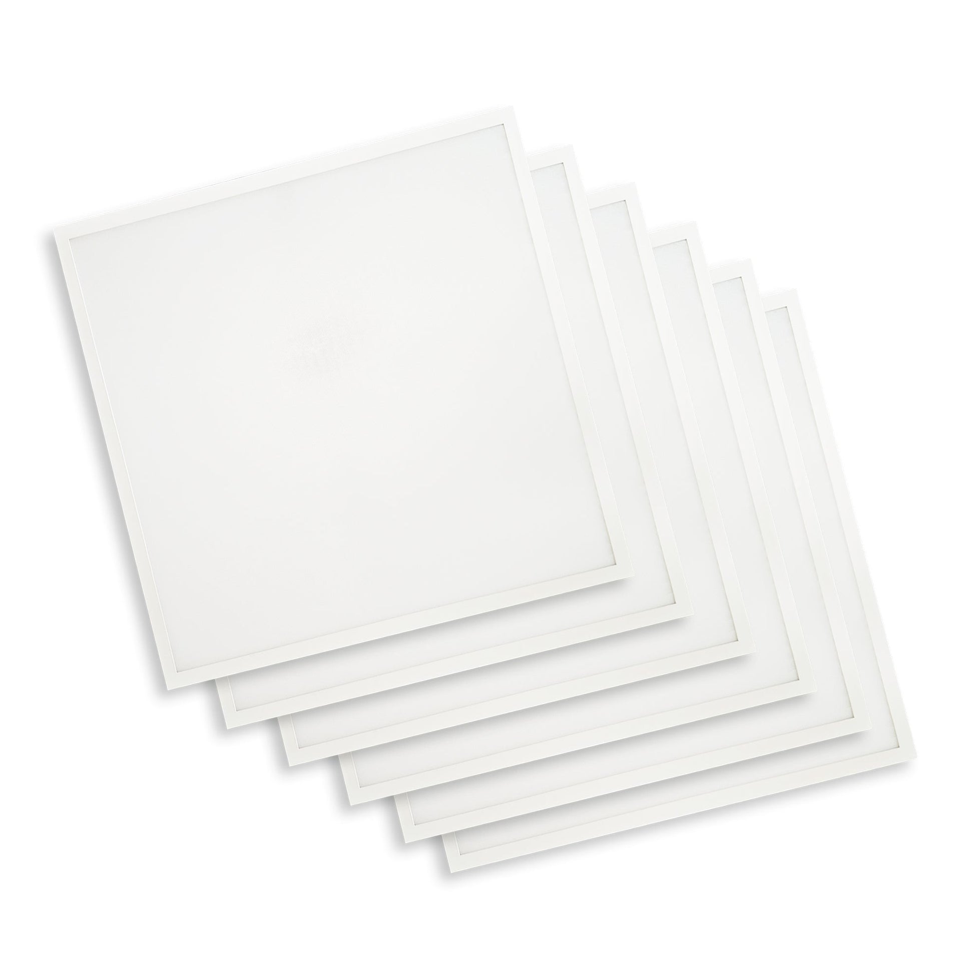 LED Panelleuchte, Einlegeleuchte, Deckenleuchte, 62x62cm, Rasterdeckenleuchte, 3000K/4000K (DIP - Schalter), 5320 Lumen, 38 Watt (inkl. Treiber) - ELG Leuchten