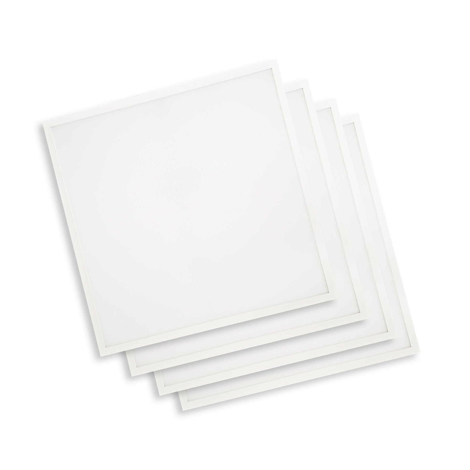 LED Panelleuchte, Einlegeleuchte, Deckenleuchte, 62x62cm, Rasterdeckenleuchte, 3000K/4000K (DIP - Schalter), 5320 Lumen, 38 Watt (inkl. Treiber) - ELG Leuchten