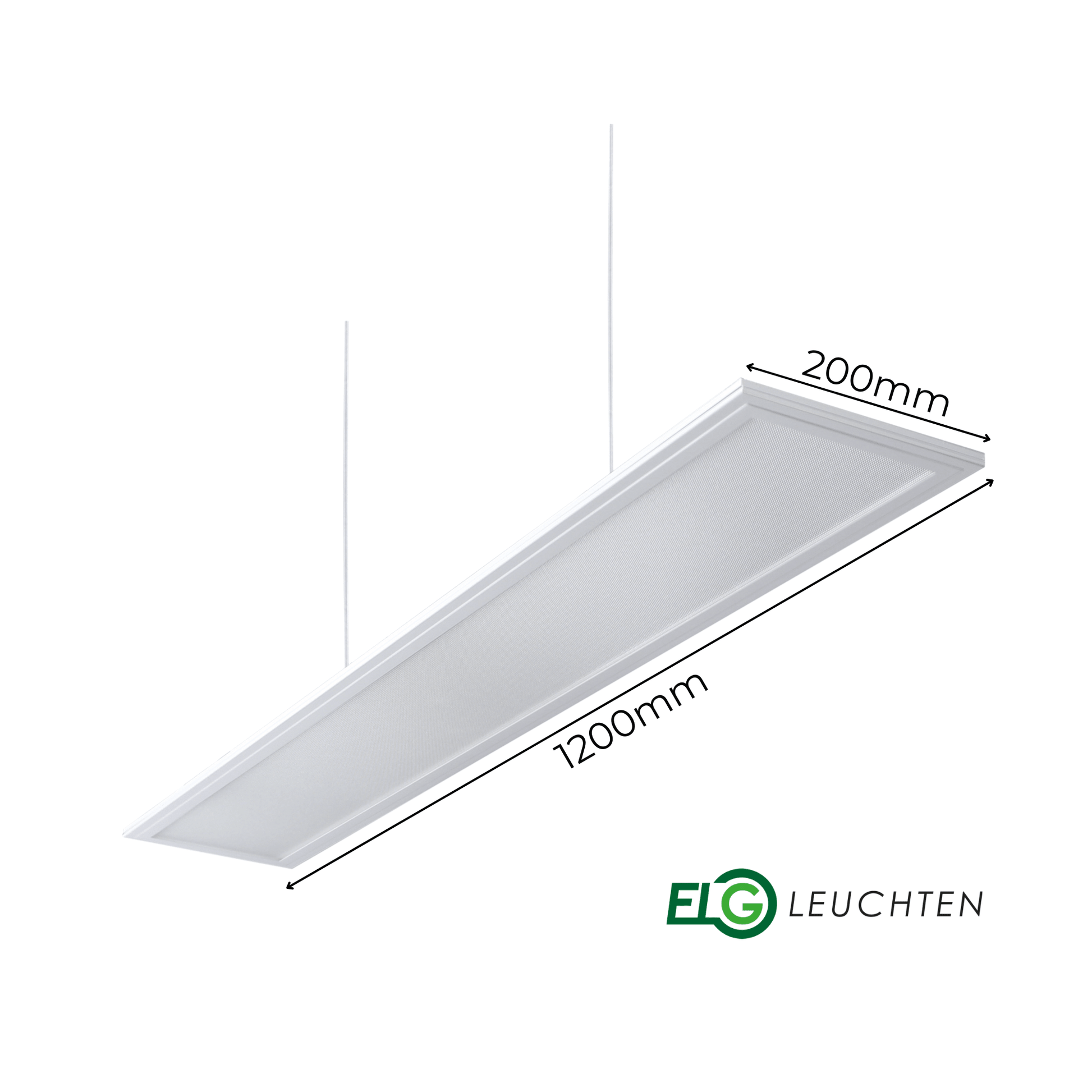 LED Pendelleuchte 120cm direkt/indirekt Dimmbar CCT 3000 - 6000K mit FB - ELG Leuchten