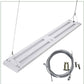 LED Pendelleuchte 120cm/150cm, 51W/64W, 4630lm/6000lm 4000K - ELG Leuchten