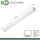 LED Pendelleuchte Anbauleuchte 120cm mit opaler Abdeckung - ELG Leuchten