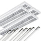 LED Rasteranbauleuchte Single - Raster, 120cm, 2 - flammig, vorverdrahtet für LED Röhren - ELG Leuchten