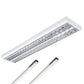 LED Rasteranbauleuchte Single - Raster, 120cm, 2 - flammig, vorverdrahtet für LED Röhren - ELG Leuchten