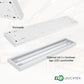 LED Rasteranbauleuchte Single - Raster, 120cm, 2 - flammig, vorverdrahtet für LED Röhren - ELG Leuchten