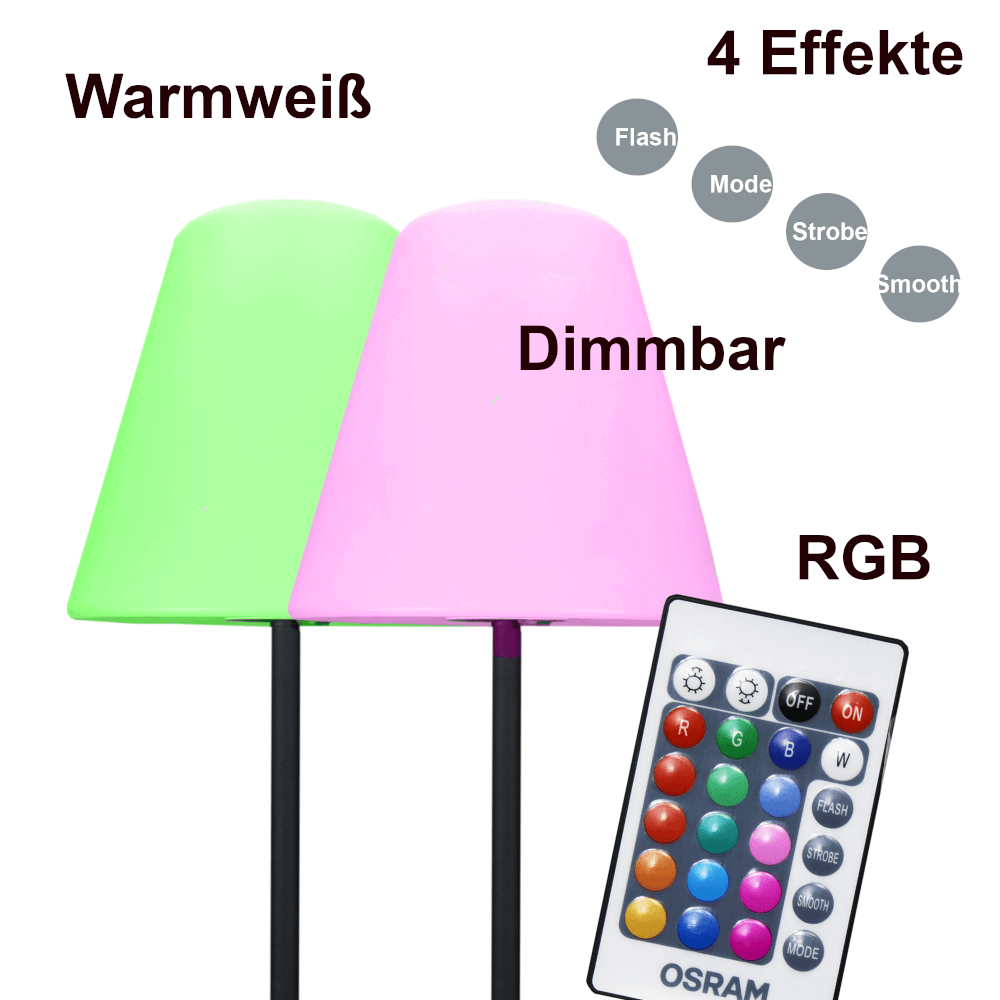 LED Stehleuchte - Gartenleuchte - IP65 - Terassenleuchte - ELG Leuchten