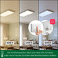 Modernes LED Panel Deckenleuchte 60x30cm, Einstellbare Farbtemperatur 3000/4000/6000K - ELG Leuchten