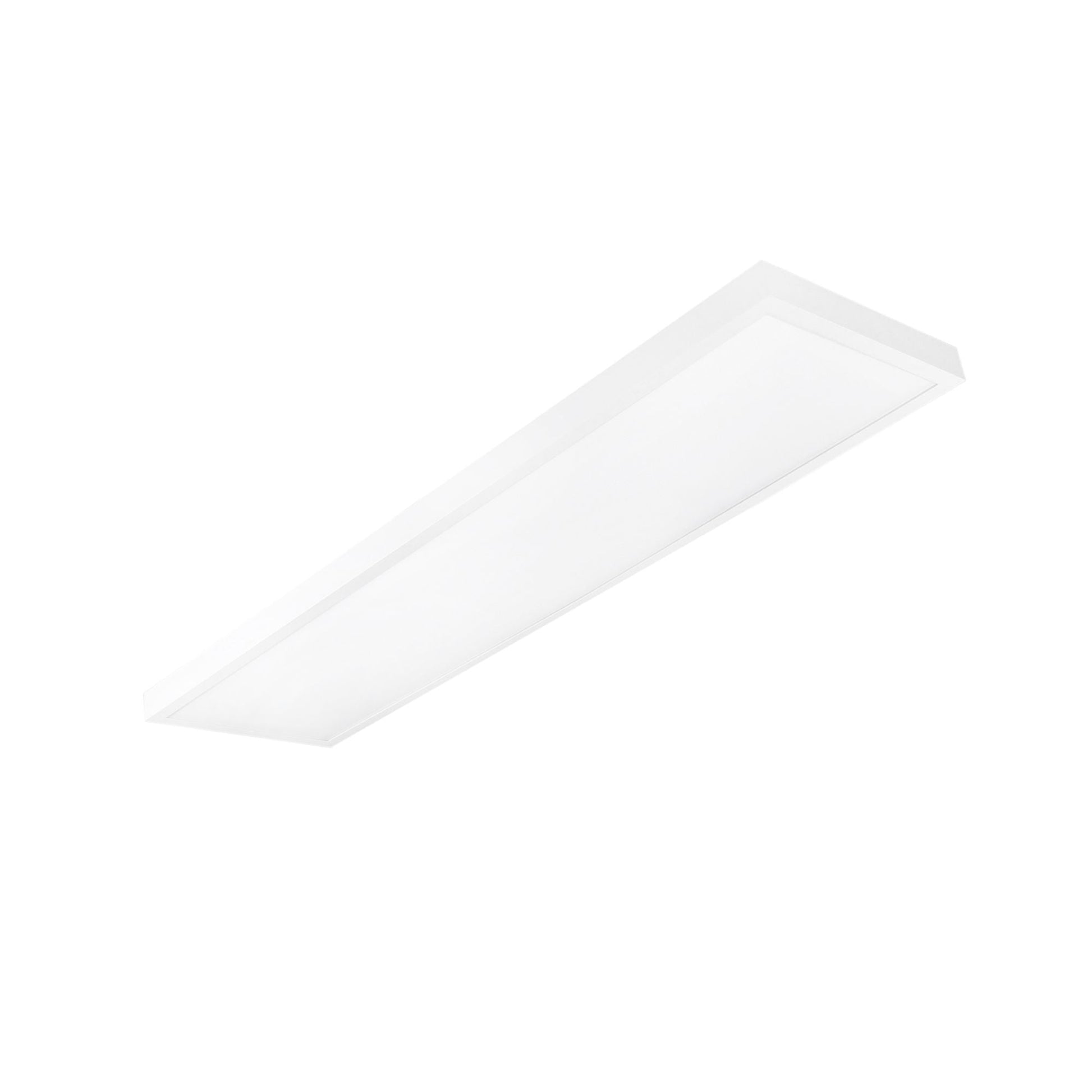 Ultraflache LED - Aufbauleuchte in 4 Varianten mit direktem Licht und einstellbarer Lichtfarbe in 3000K und 4000K - ELG Leuchten