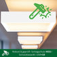 Ultraflache LED - Aufbauleuchte in 4 Varianten mit direktem Licht und einstellbarer Lichtfarbe in 3000K und 4000K - ELG Leuchten
