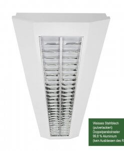 LED Rasteraufbauleuchte 46/55Watt